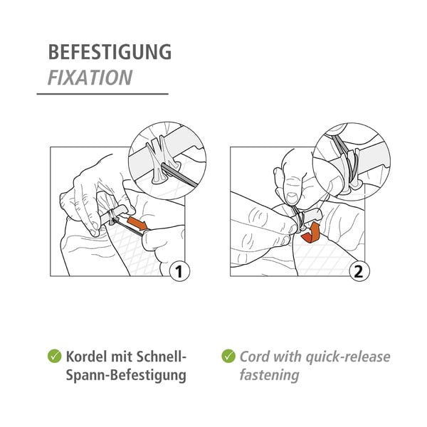 Plava pamučna navlaka za dasku za glačanje Wenko Air Comfort, dužine 140 cm-image-4