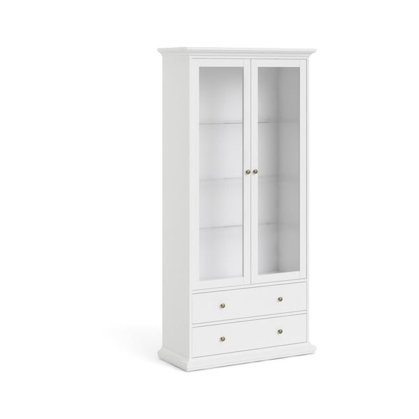 Bijela vitrina 96x201 cm Paris – Tvilum-image-3