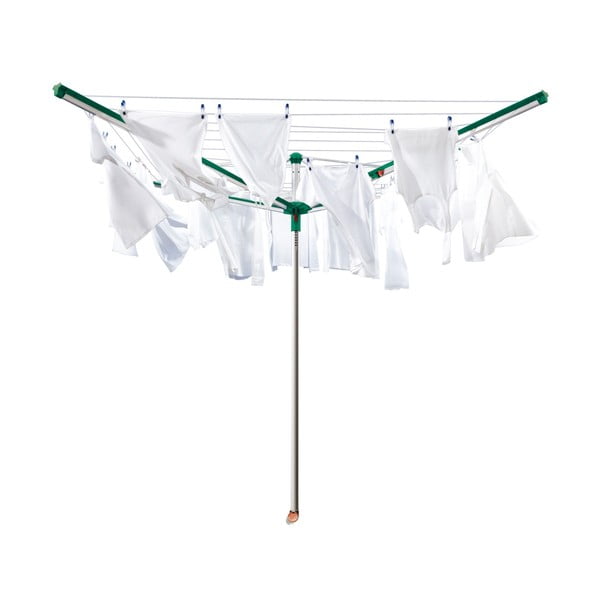 Vrtna sušilica za rublje u srebrnoj boji 60 m Linomatic 600 Deluxe Cover – LEIFHEIT-image-4