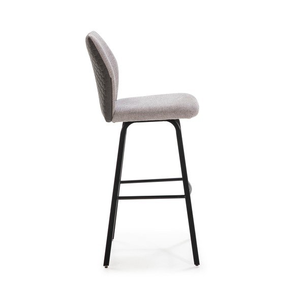 Svijetlo sive barske stolice u setu 2 kom 75 cm Pol – Marckeric-image-3