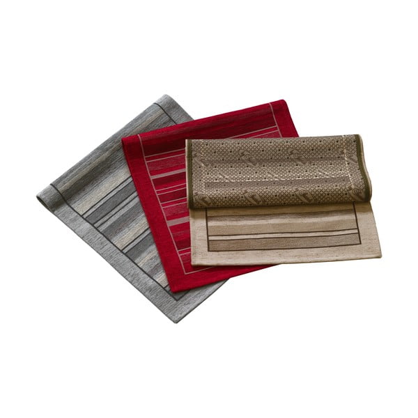 Crvena podloga Floorita Velour, 55 x 115 cm-image-3