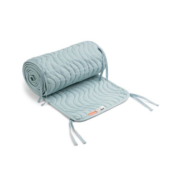 Plava prošivena pamučna mantinela Done by Deer Waves, dužina 360 cm