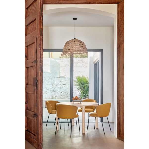 Senf žute podstavljene blagovaonske stolice u setu 2 kom Add – Teulat-image-1