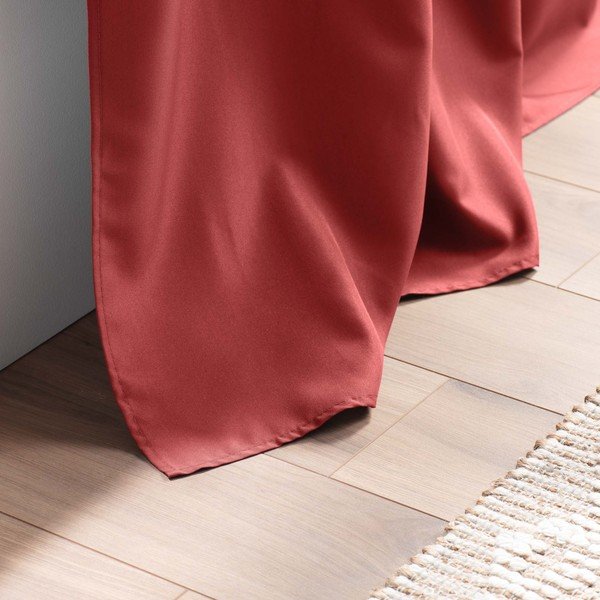 Crvena zavjesa 140x180 cm Essentiel – douceur d'intérieur-image-3