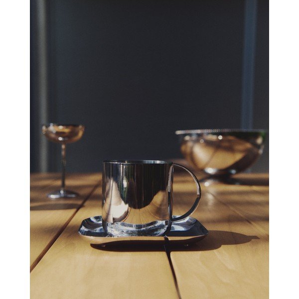 Pladnjevi u setu od nehrđajućeg čelika 2 kom za posluživanje 15x29 cm Nirela – Kave Home-image-2