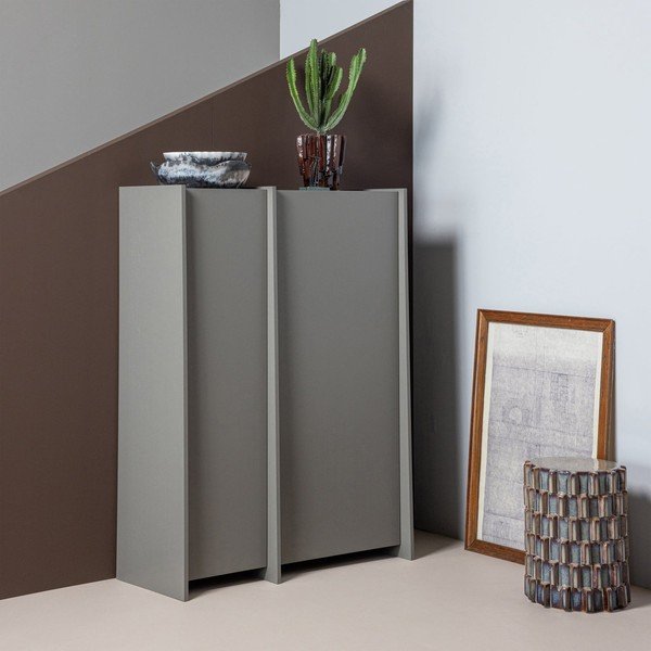 Okrugao pomoćni stol keramički ø 35 cm Axu – WOOOD-image-1