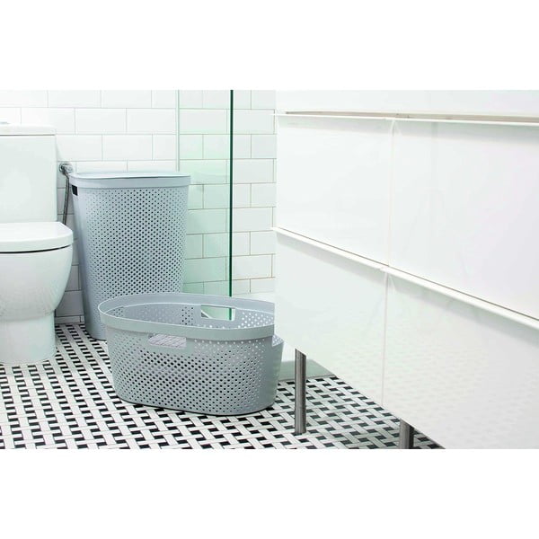 Siva košara za rublje Curver Infinity, 60 l-image-3