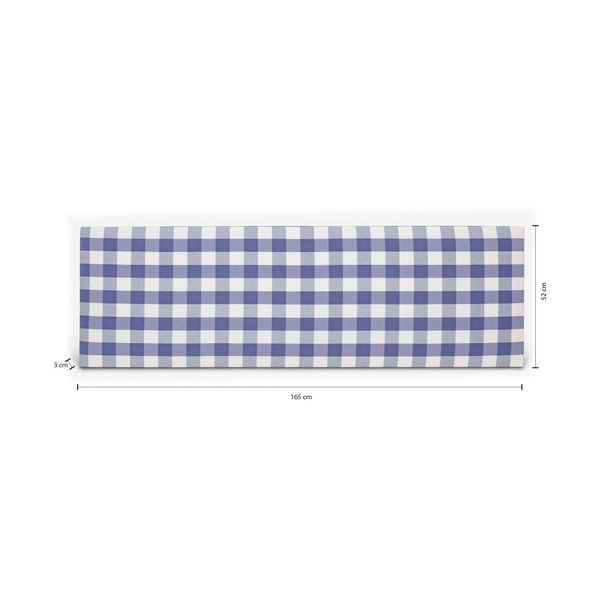 Plavo tapecirano uzglavlje 165x52 cm Billie - Really Nice Things-image-4