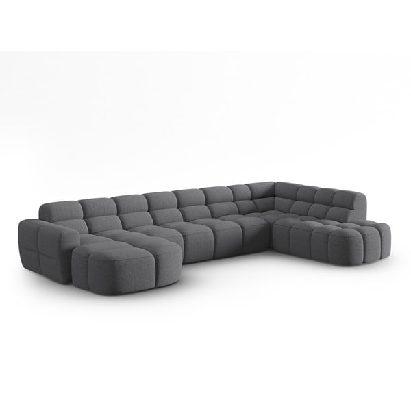 Siva kutna garnitura Lisa – Micadoni Home-image-3