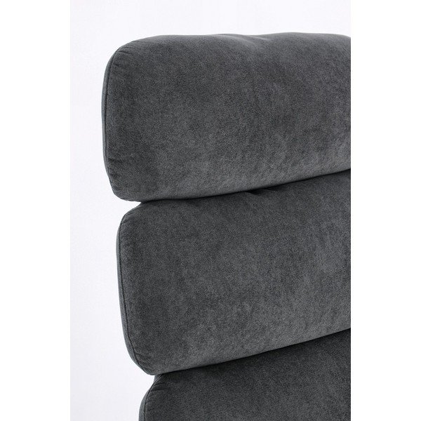 Crna okretna fotelja Violante – Bizzotto-image-1