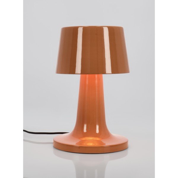 Narančasta metalna LED stolna lampa s metalnim sjenilom (visina 51 cm) Turner – Bizzotto-image-1