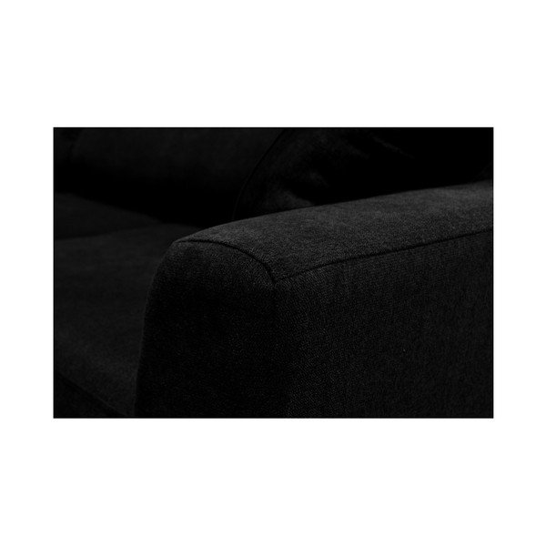 Crni kauč na razvlačenje za troje Cosmopolitan design Barcelona-image-4