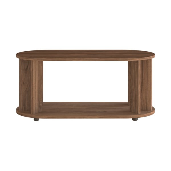 Stolić za kavu s pločom u dekoru oraha 110x50 cm Nora - TemaHome-image-2