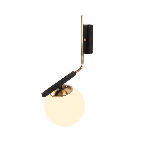 Crna metalna zidna svjetiljka Opviq lights Olympia-image-2