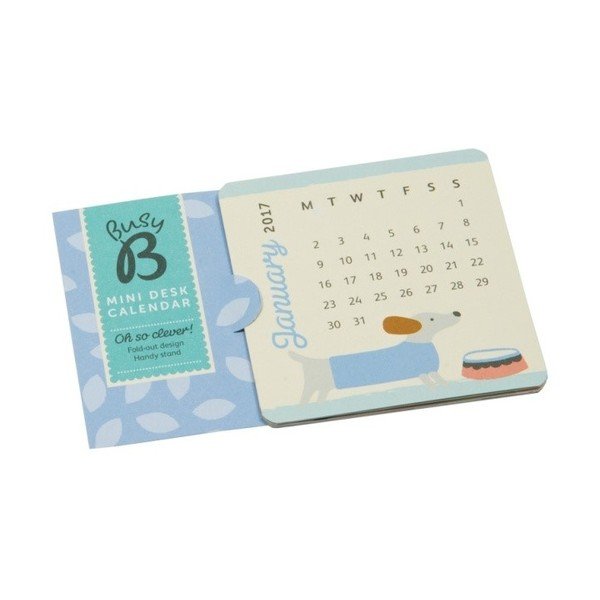 Mini stolni kalendar Busy B Cute 2017