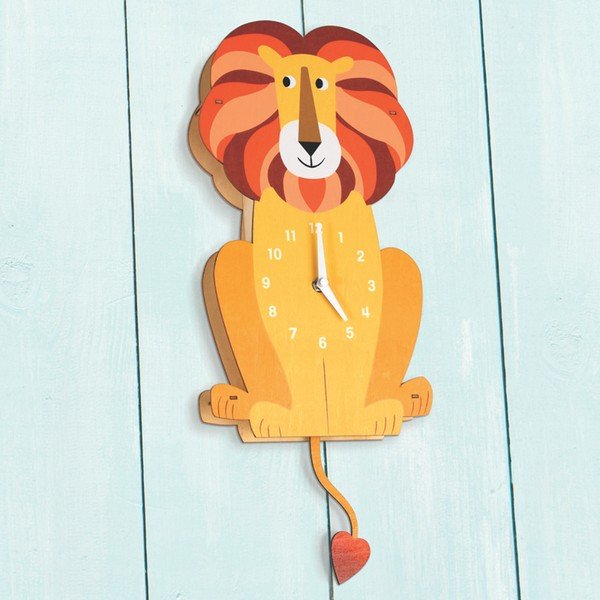 Drveni sat Rex London Charlie The Lion-image-1