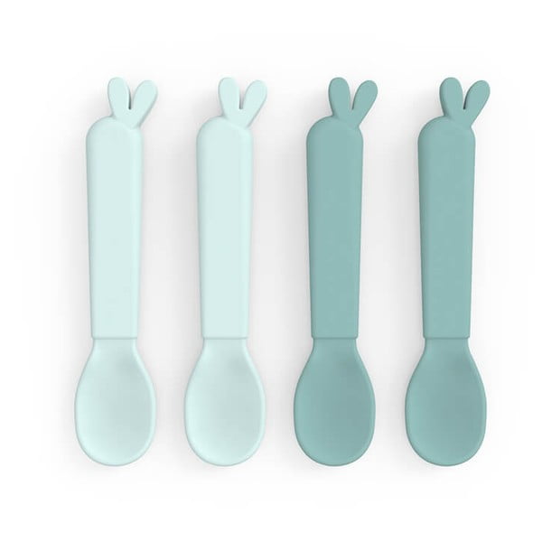 Set od 4 plave dječje žlice Done by Deer Lalee-image-1