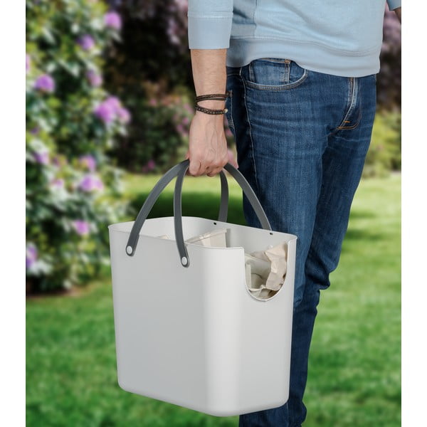 Kanta za sortirani otpad od reciklirane plastike 25 l Albula - Rotho-image-1