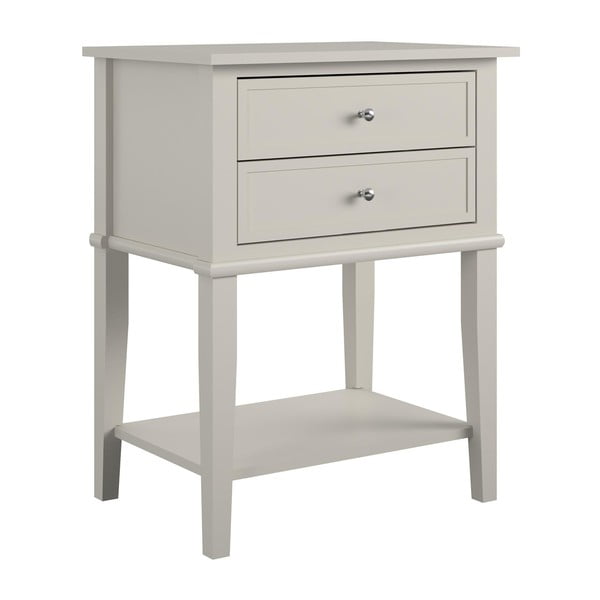 Svijetlo sivi noćni ormarić Franklin – Støraa