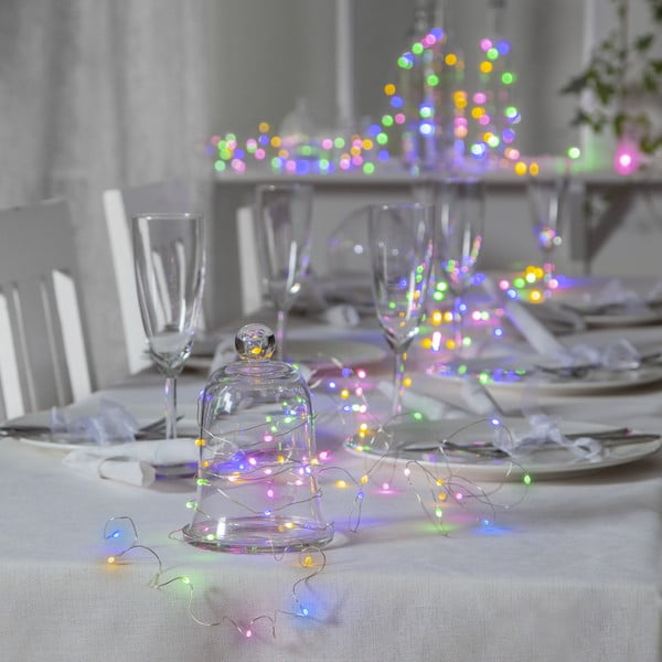 Svjetleći lanac broj žarulja 100 kom s utikačem dužina 10 m Dew Drop – Star Trading