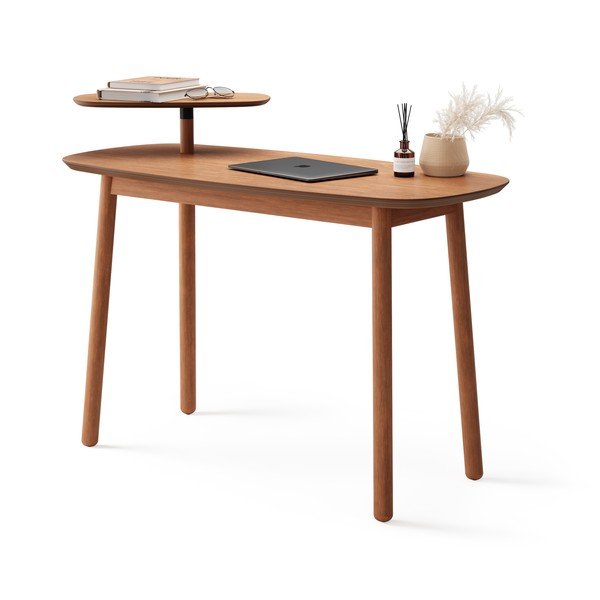 Radni stol od bukovog drveta 56x127 cm Swivo - Umbra-image-4