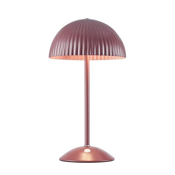 Crvena metalna stolna lampa s metalnim sjenilom (visina 33,5 cm) Zin – Markslöjd