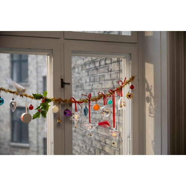 Stakleni ručno puhani božićni ukras ø 6,5 cm Ann-Sofi Romme Annual Christmas Bauble 2025 – Holmegaard-image-4