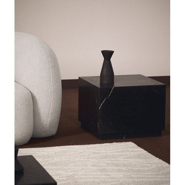 Mramorni pomoćni stol 50x50 cm Sorein – Kave Home-image-2