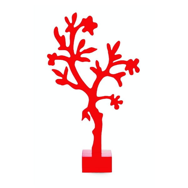 Dekoracija crvenog drvca