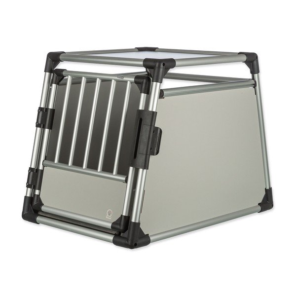Transporter za kućne ljubimce za kućne ljubimce u srebrnoj boji 65x63 cm Trixie M-L – Plaček Pet Products