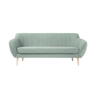 Mint zelena sofa od baršuna Mazzini Sofas Sardaigne, 188 cm