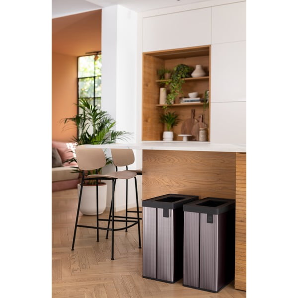 Ružičasta kanta za smeće za odvojeni otpad od reciklirane plastike 54 l Verto Recycle – Curver-image-3