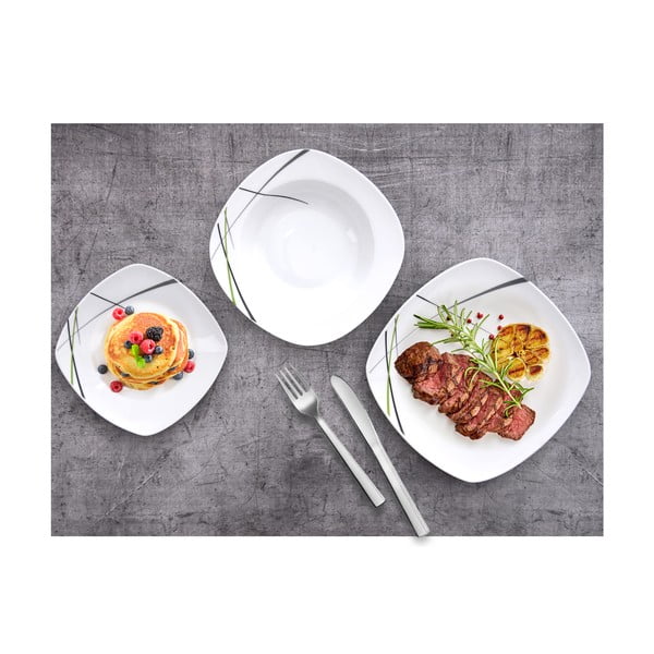 18-dijelni set porculanskog posuđa Orion Green-image-3