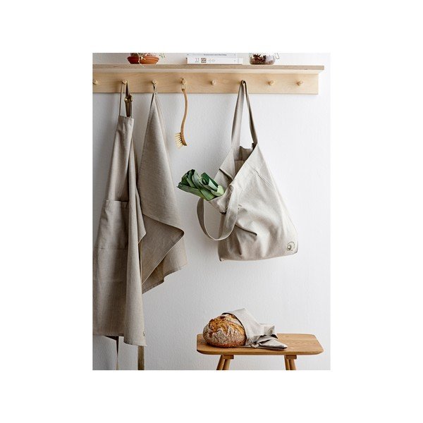 Bež torba za kupovinu Södahl Chambray Beige-image-1