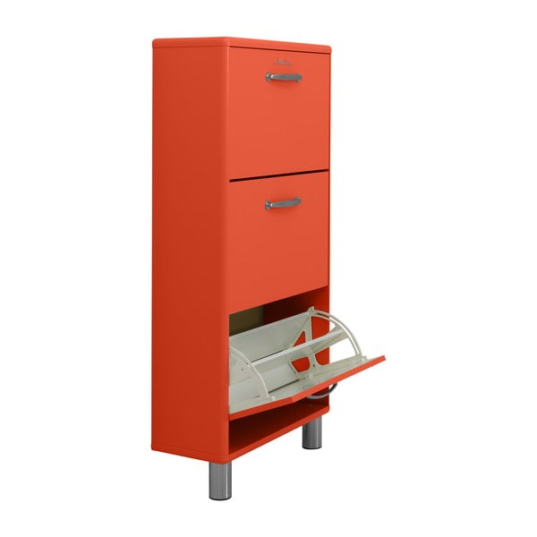 Crveni preklopni ormarić za cipele Malibu - Tenzo-image-3