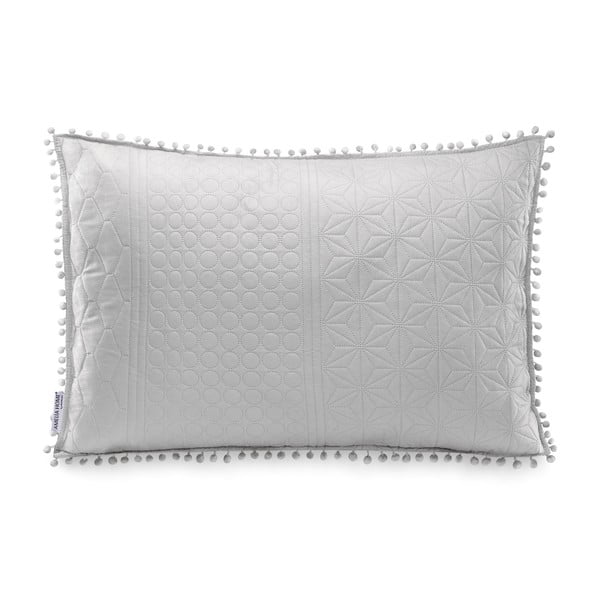 Svijetlo sivi ukrasni jastuk AmeliaHome Meadore, 50 x 70 cm