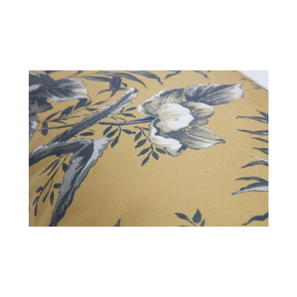 Senf smeđi jastuk s motivom cvijeća BePureHome Vogue, 40 x 60 cm-image-1