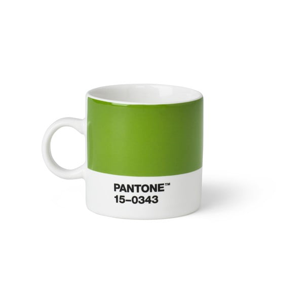 Pantone Espresso zelena šalica, 120 ml