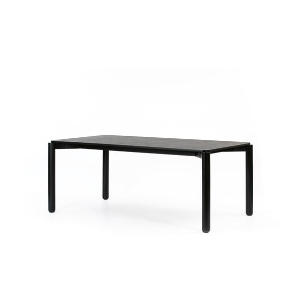Crni blagovaonski stol Teulat Atlas, 180 x 100 cm-image-4