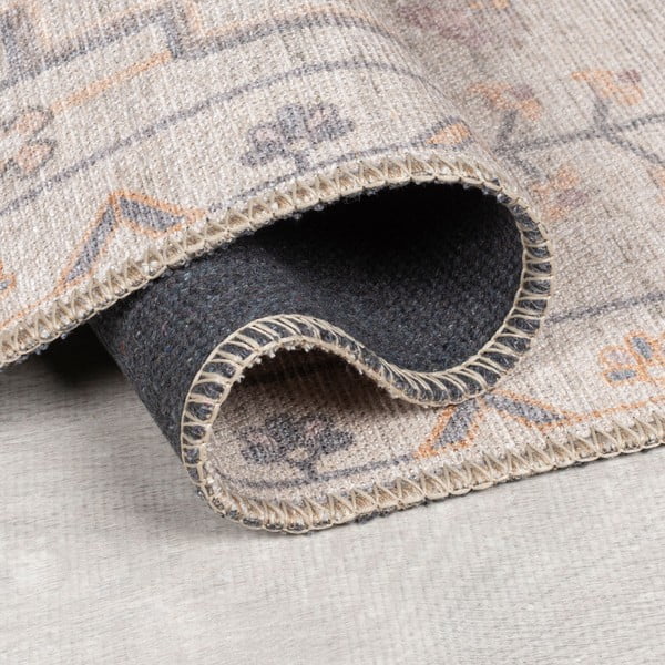 Krem periv tepih 115x170 cm Teo Traditional – Flair Rugs-image-2