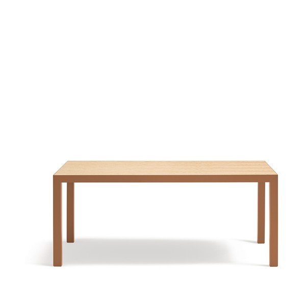 Blagovaonski stol s hrastovom pločom stola 75x180 cm Alma – Teulat