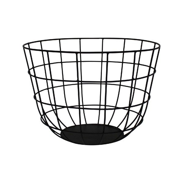 Metalna košara Netz Black, 20 cm