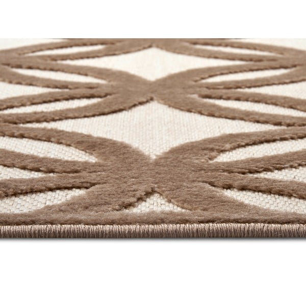 Smeđi tepih 133x190 cm Iconic Circle – Hanse Home-image-2