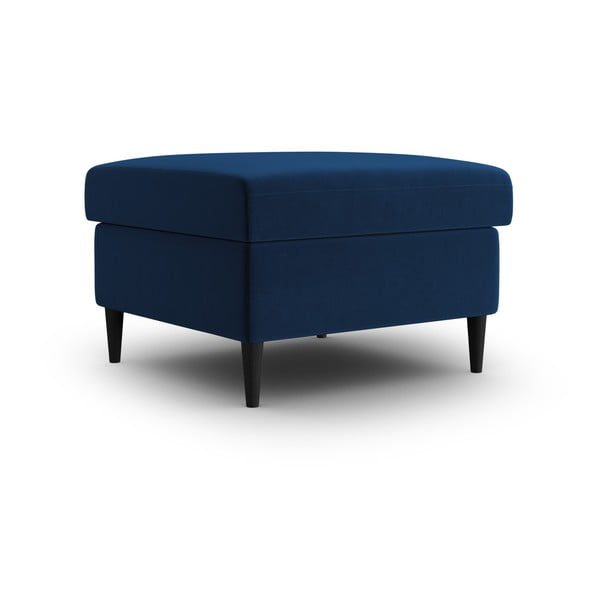 Plavi baršunast tabure Kyoto – Cosmopolitan Design-image-1