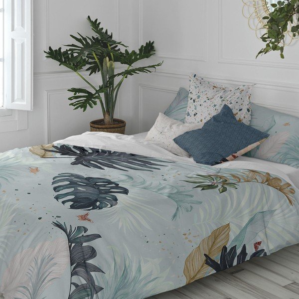 Set od 2 pamučne ukrasne jastučnice Happy Friday Basic Tropical-image-1