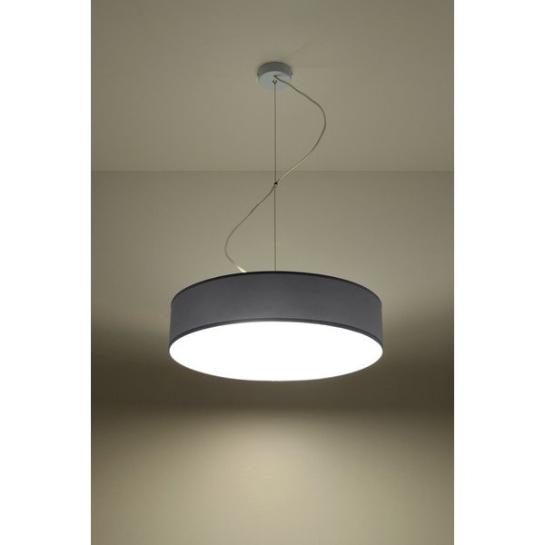 Siva stropna lampa Sollux Atis-image-3
