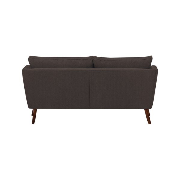 Smeđi trosjed Mazzini Sofas Elena, sa ležaljkom na lijevom uglu-image-4