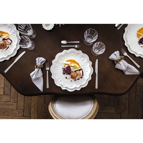 Bijela porculanska božićna ploča igračka je užitak Villeroy & Boch, Ø 29,5 cm-image-2