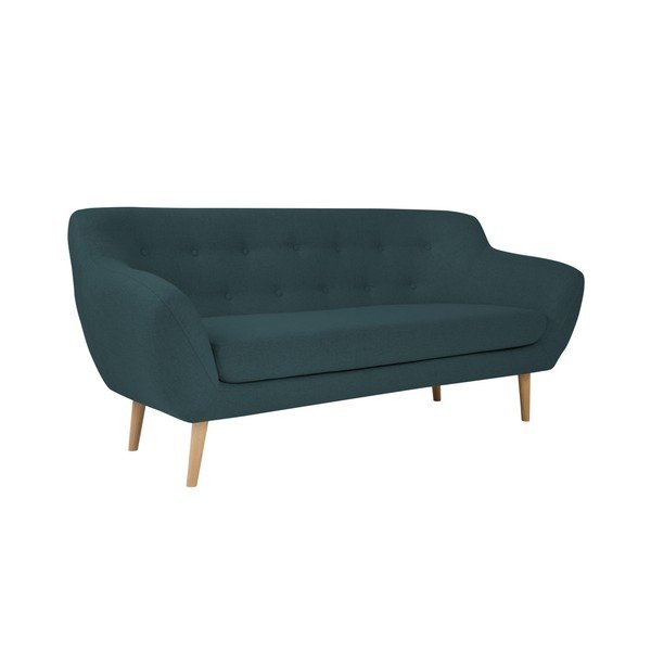 Tamnoplava dvosjeda sa svijetlim nogama Mazzini Sofas Sicile-image-3