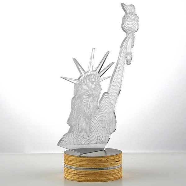 3D stolna lampa Kip slobode-image-1